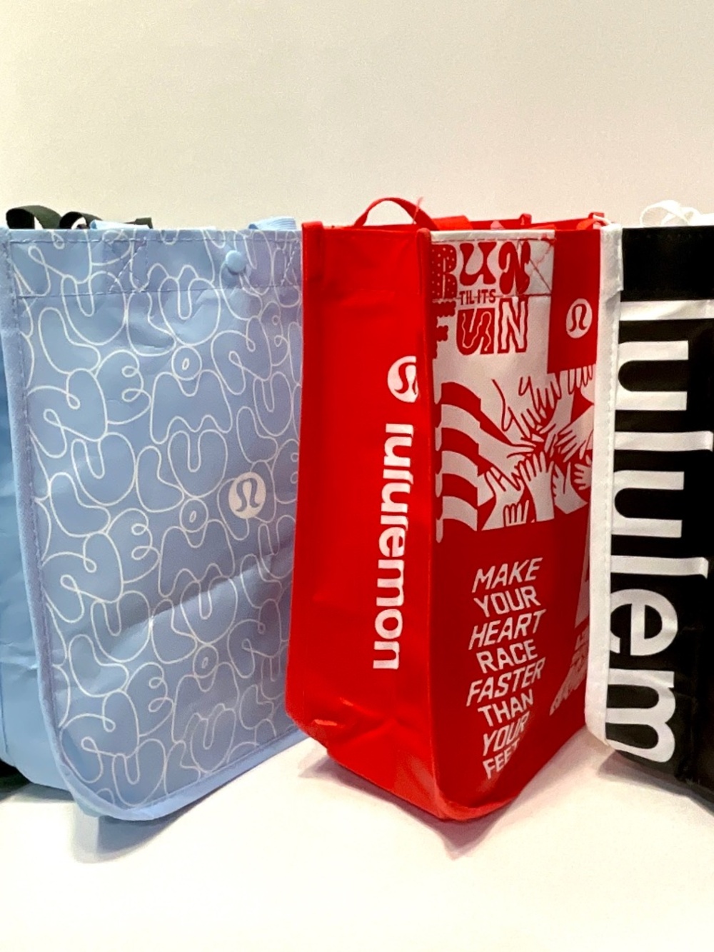 4 Lululemon bags